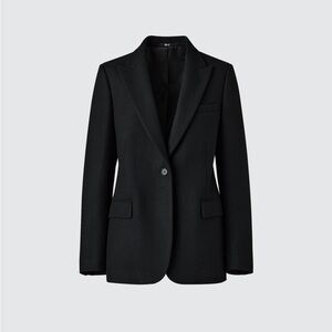 Uniqlo Wool Tweed Tailored Jacket Blazer